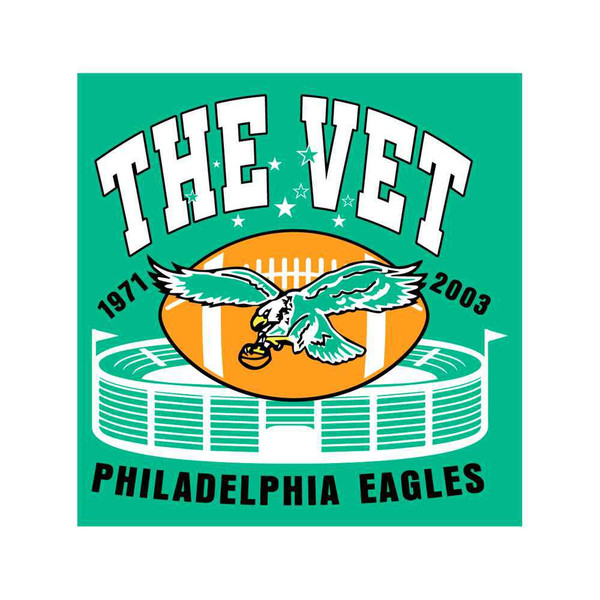 Philadelphia Eagles Stadium The Vet Philadelphia Eagles Svg