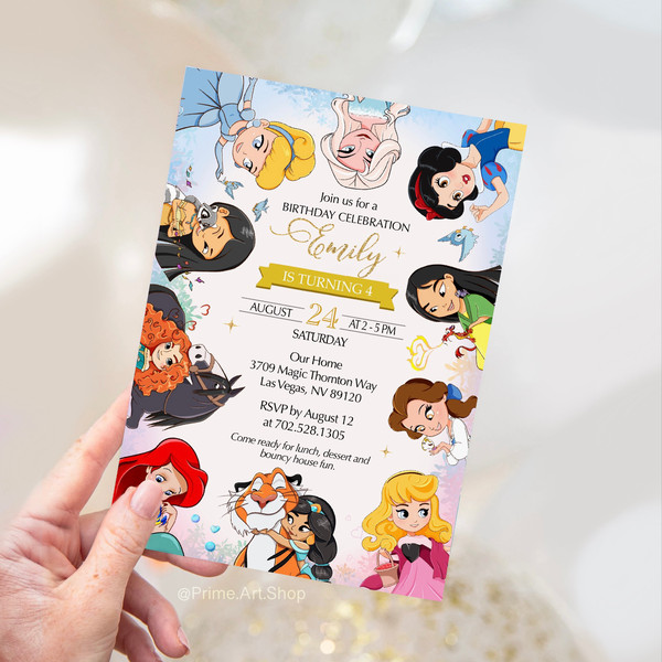 Baby-Princess-birthday-invitation