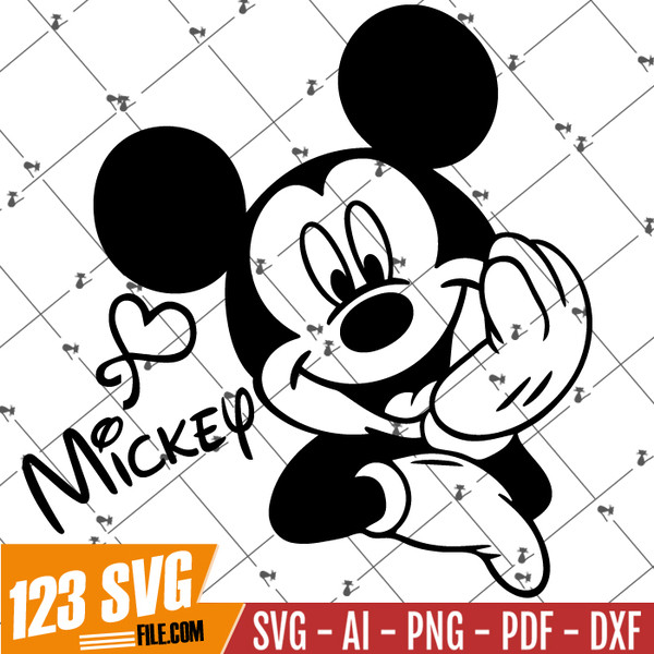 Mickey Mouse Icon, Transparent Mickey Mouse.PNG Images & Vector