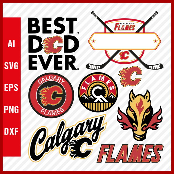 Calgary Flames Logo PNG Transparent & SVG Vector - Freebie Supply