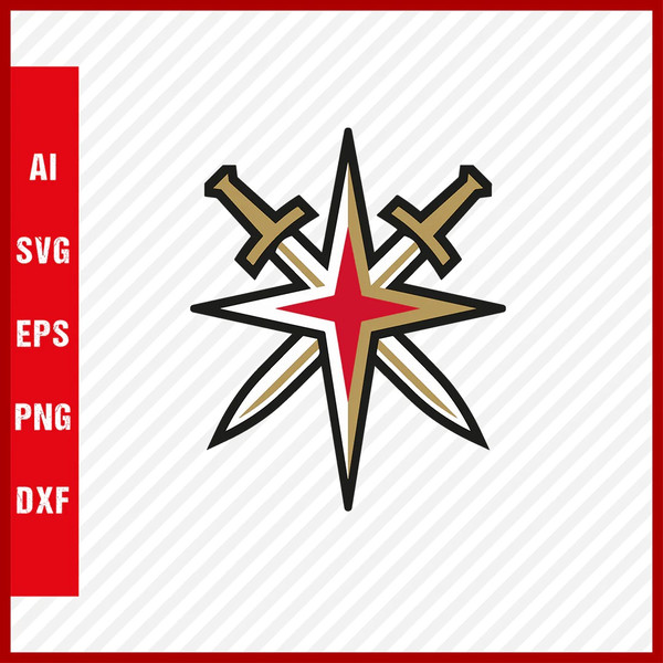 Vegas Golden Knights Logo PNG Transparent & SVG Vector - Freebie