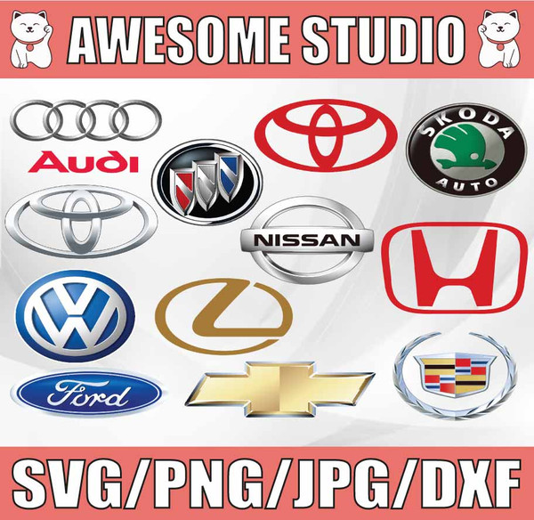 car manufacturers logos and names