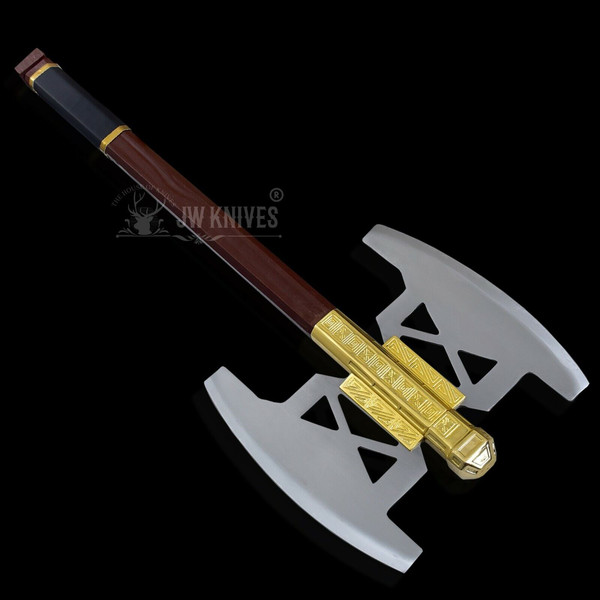 Battle axe of Gimli Golden Edition from Lord of the rings LOTR Full Size Replica 1.jpg