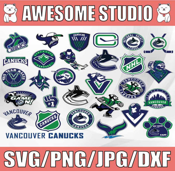 Vancouver Canuck Dxf 