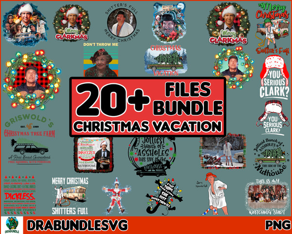 20 Christmas Vacation, Sublimation Design, PNG, Digital Download, Shitters-full PNG, Cousin Eddie, Griswold, Laser Cut, Hallmark Movie Instant Download.jpg