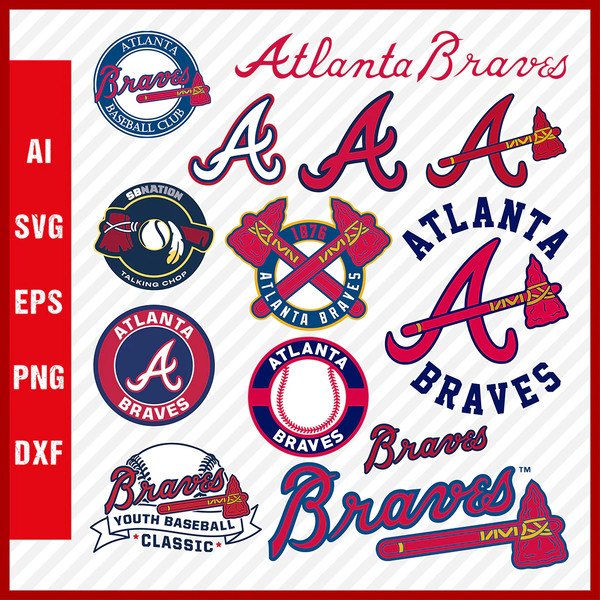 Atlanta Braves Logo SVG, Braves PNG, Cricut Atlanta Braves