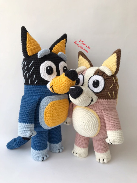 Blue Heeler Crochet Pattern 4 Toys 