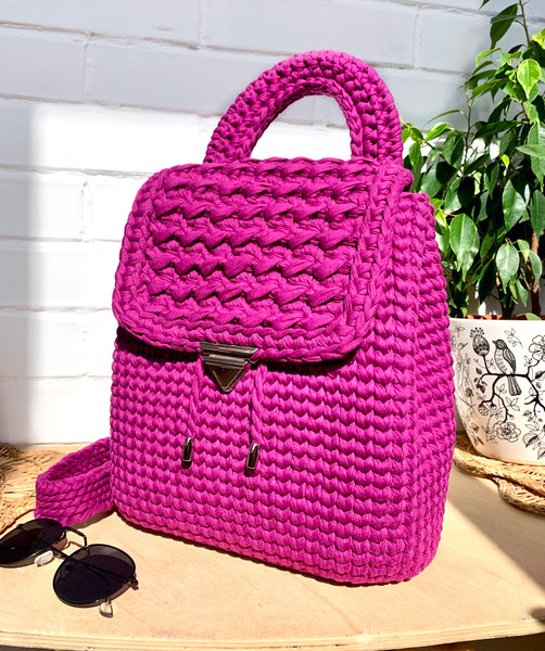 Crocheted Backpack – ByKaterina