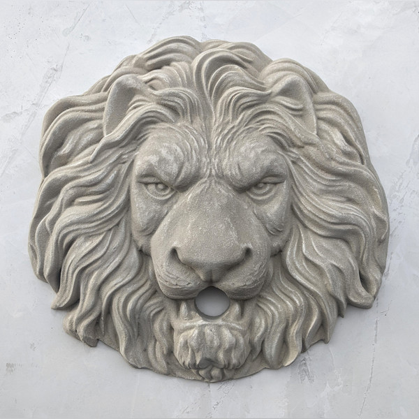 Lion Head sculpture foam to clay, Here is the final progres…