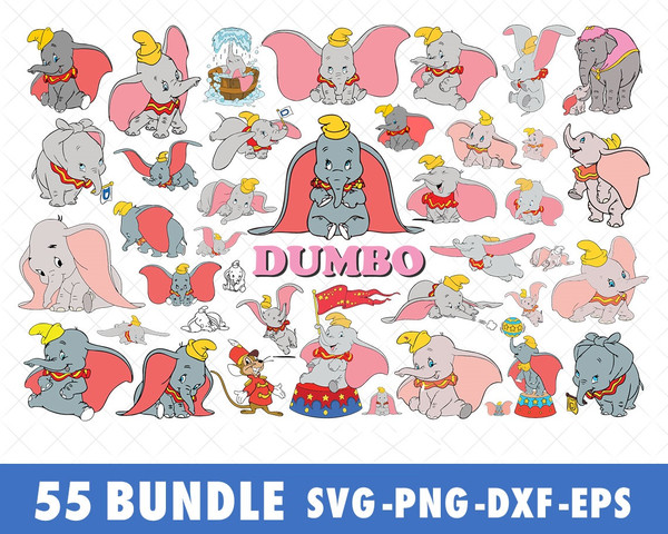 Disney-Dumbo-elephant-SVG-Bundle-Files-for-Cricut-Silhouette-Dumbo-SVG-Cut-File-Dumbo-SVG-PNG-EPS-DXF-Files-Dumbo-vector-SVG.jpg