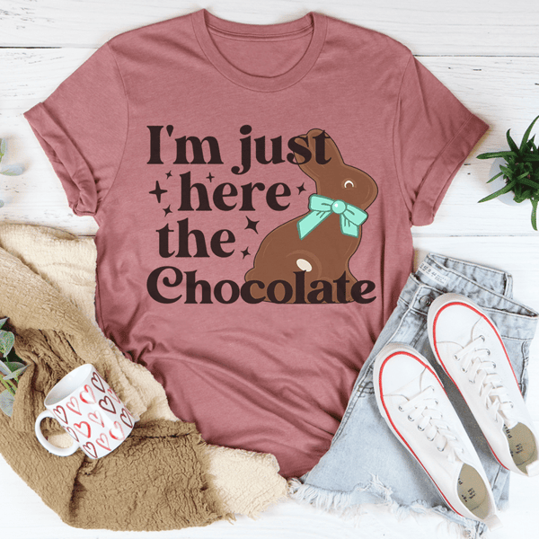 i-m-just-here-for-the-chocolate-tee-peachy-sunday-t-shirt