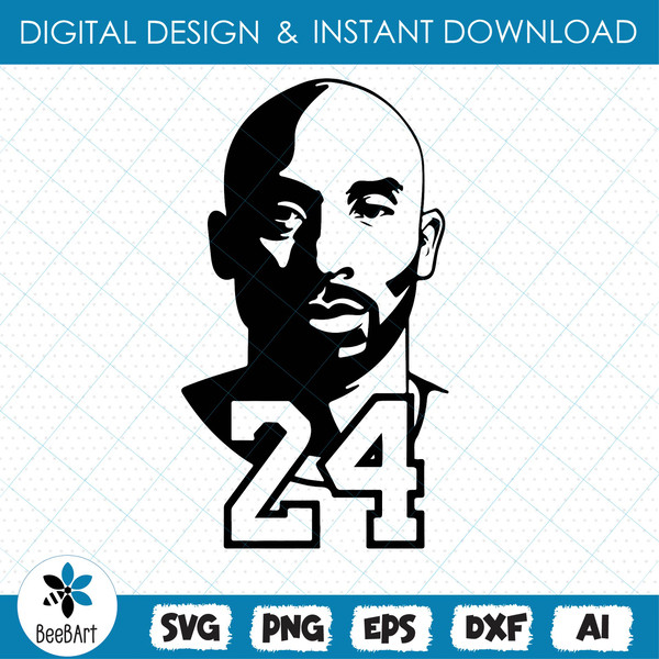 Kobe 24 Vector Download