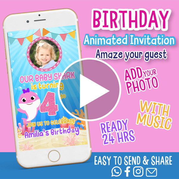 animated invitation template