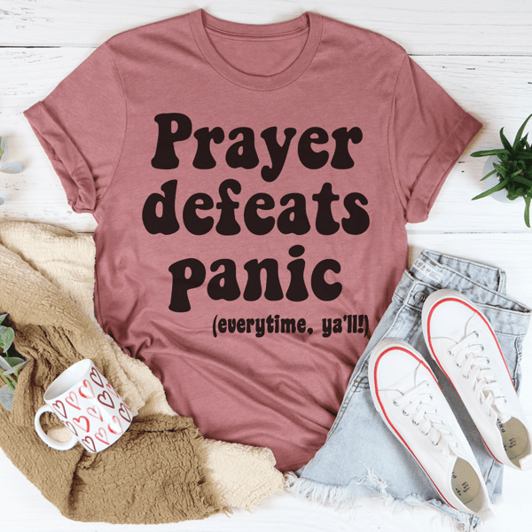 prayer-defeats-panic-tee-peachy-sunday-t-shirt