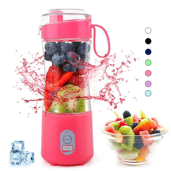 Portable Electric Blender Fruit Juicer Handheld Smoothie Maker