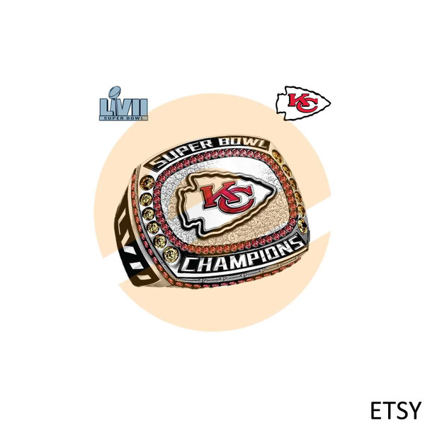 Kansas City Chiefs Super Bowl Lvii Champions Diamond Ring Pn - Inspire  Uplift