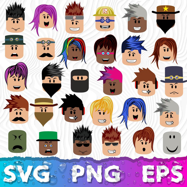 Roblox Face PNG Image File - PNG All