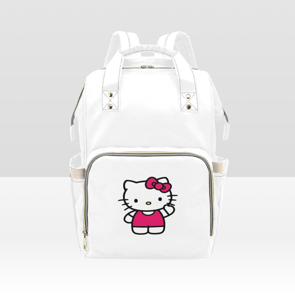 Hello Kitty Diaper Backpack Bag