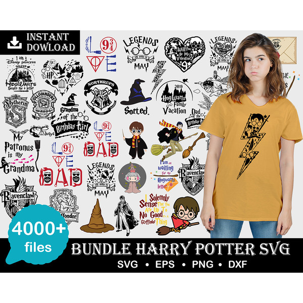 4000 Harry Potter Mega Bundle Svg, Harry Potter Svg, Hogwarts Svg, Harry Potter Svg, Hogwarts Svg, Hogwarts House Svg, Harry Potter Svg, Instant download .jpg