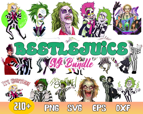 Beetlejuice Bundle Svg, Beetlejuice Svg, Horror Movie Svg, Halloween Horror Svg, Png Dxf Eps File.jpg