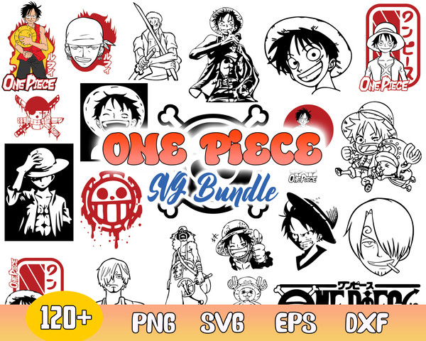 37 One Piece Anime Vectors Tshirt Designs Bundle 1 by thegraphex on  DeviantArt