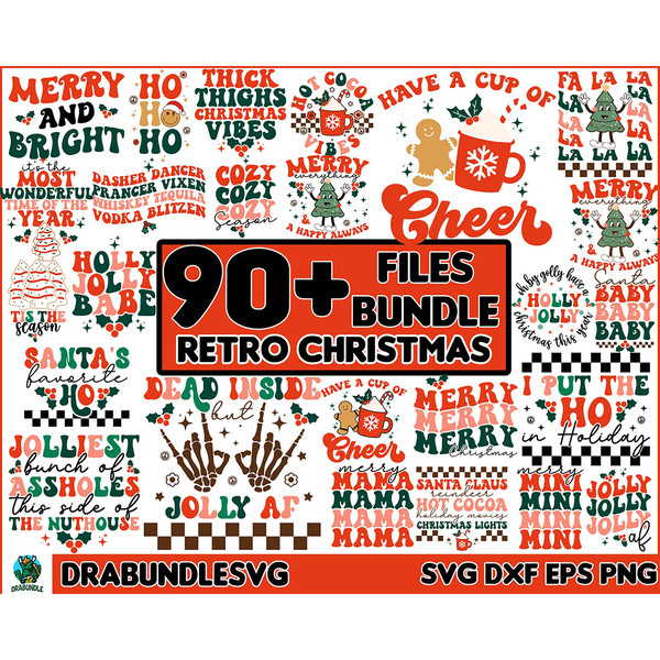 90 Retro Christmas Sublimation, Christmas Svg, Christmas Tshirt, Sublimation, Cowboy Santa SVG, Retro Christmas png, Tis the season Instant Download.jpg