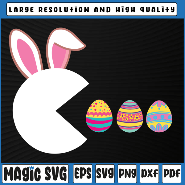 Happy Easter Bunny Egg Video Game Boys Kids Men Easter Gamer  Art