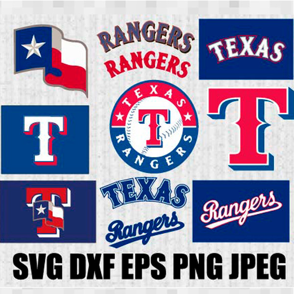 texas rangers svg