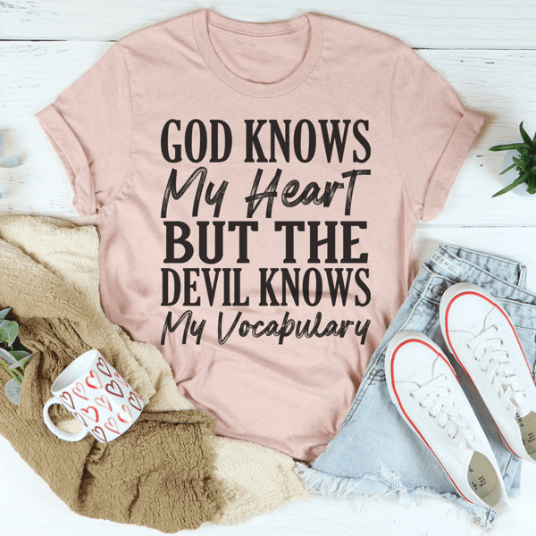 God Knows My Heart Tee