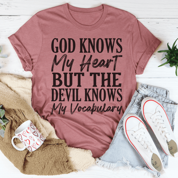 God Knows My Heart Tee