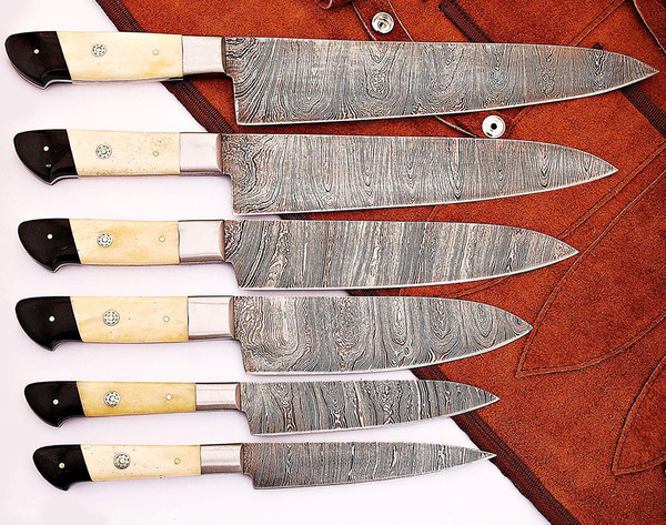 Beautiful Handmade Chef Knife Set Kitchen Knife Set Chef Kitchen