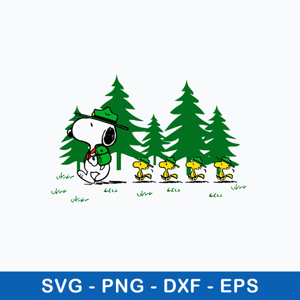 Snoopy Woodstock Camping Svg, Snoopy  Svg, Png Dxf Eps File.jpeg