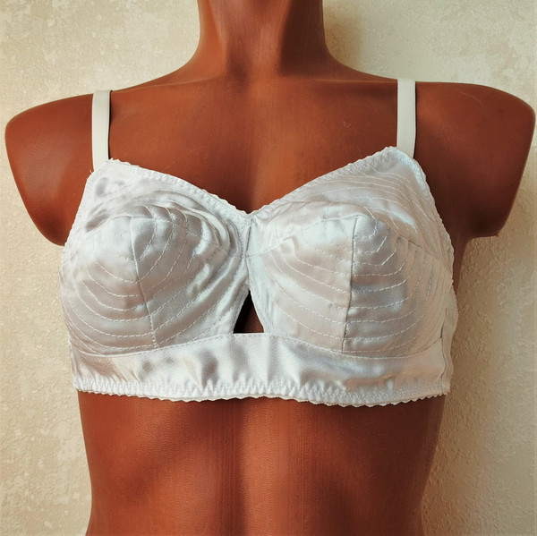 Bullet bra pattern plus size, 1950s bra pattern, 50s pattern