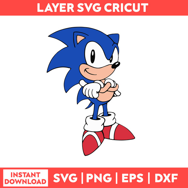 Sonic svg, Sonic The Hedgehog SVG, Hedgehog Svg, Sonic Face - Inspire ...