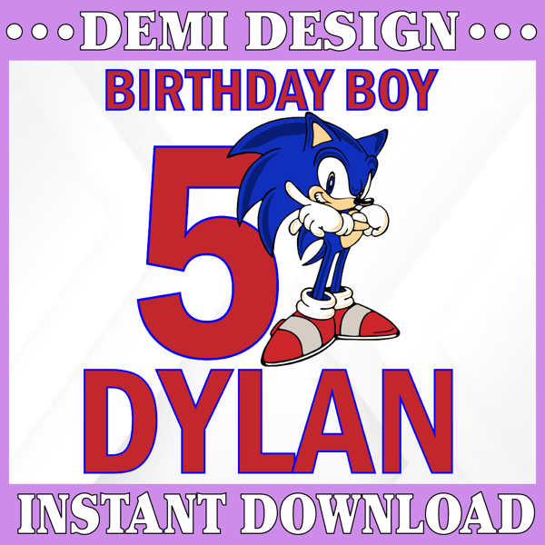 Custom Birthday Boy 