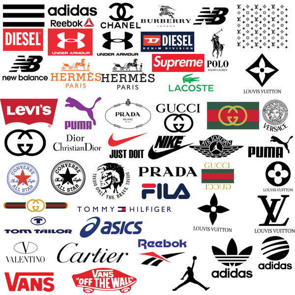 Bundle Brand Logo Svg, Nike Logo Svg, Dior Logo Svg in 2023
