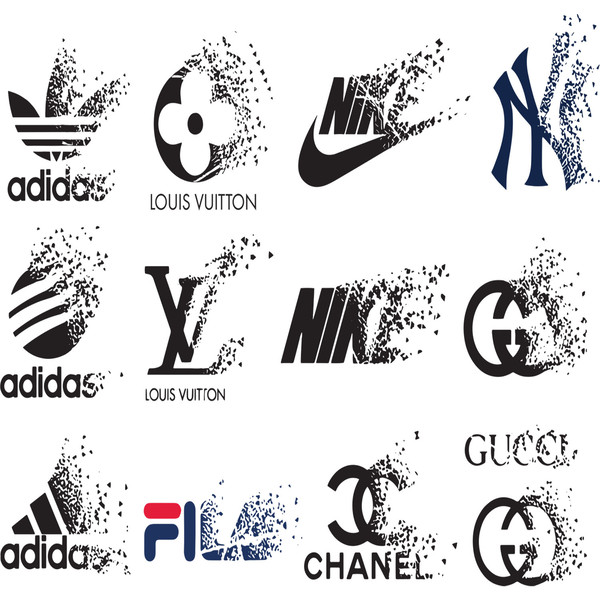 Bundle Brand Logo Svg, Nike Logo Svg, Dior Logo Svg in 2023