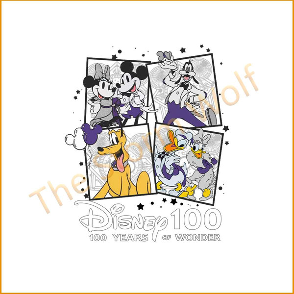 Mickey 100 Years of Wonder Image Transfers, 100 Years of Wonder