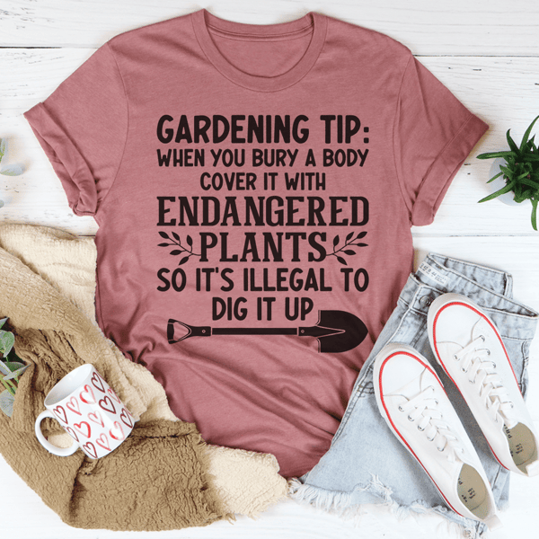 Gardening Tip Tee