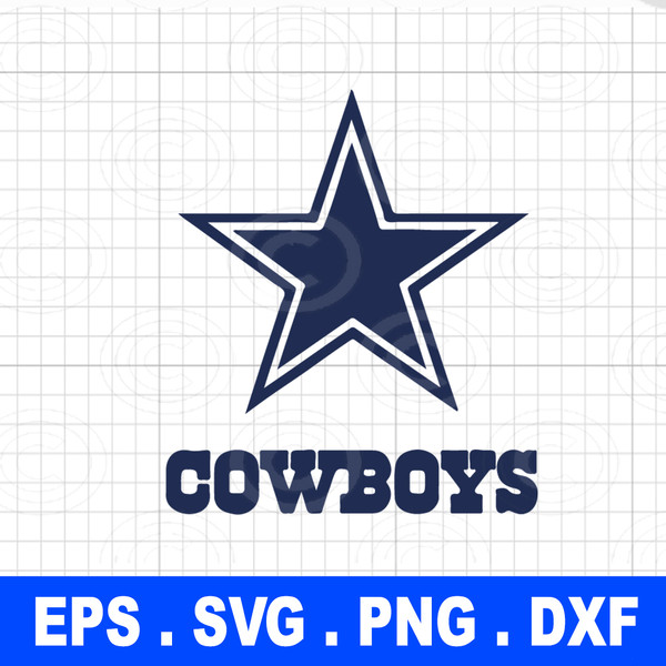 Dallas-Cowboys Football team svg PNG, Cowboys Football team - Inspire ...