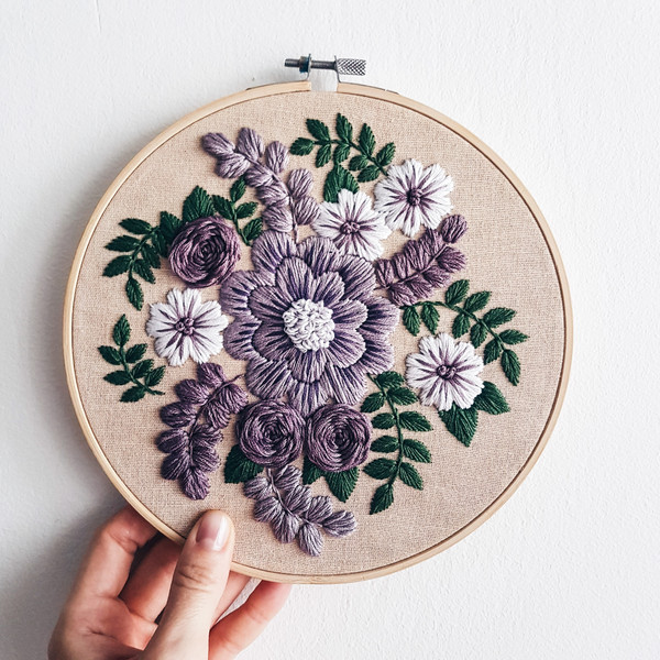 Floral Embroidery – Space and Material