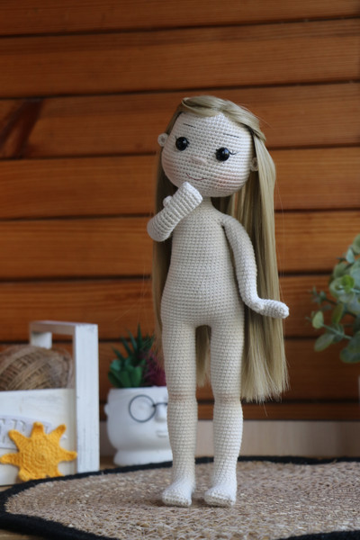 Amigurumi Lessons – creating simple doll – AmigurumiBB