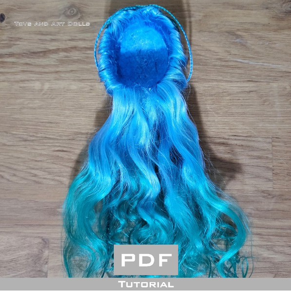 OMBRE DOLL HAIR tutorial 