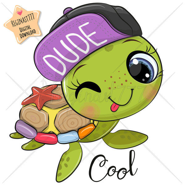 cartoon turtles cute