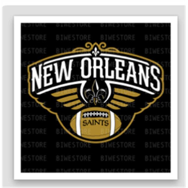 New Orleans Saints Pelicans svg - Inspire Uplift
