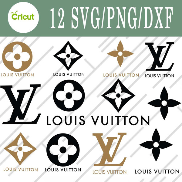 Louis Vuitton Logo Pattern For Cricut