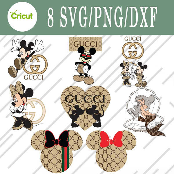 Minnie Mouse Logo Svg, Gucci svg files - Inspire Uplift