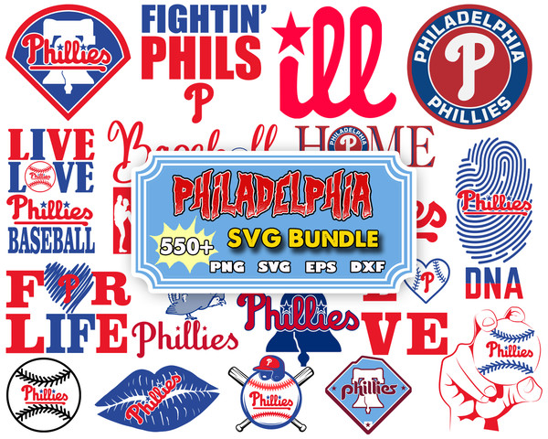 550 Philadelphia baseball svg, Philadelphia svg Bundle, Phil