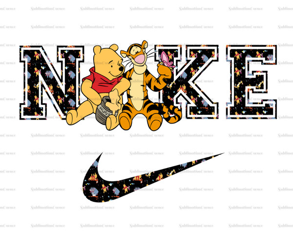 Winnie The Pooh x Nike Png, Cartoon Png, Logo Brand Png, Nik - Inspire ...
