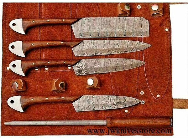 Knife Set, Kitchen Knives,camping Knife, Handmade Knife, Handforged Knife Set, Chef Knife Set, Handmade Custom Knife.jpg